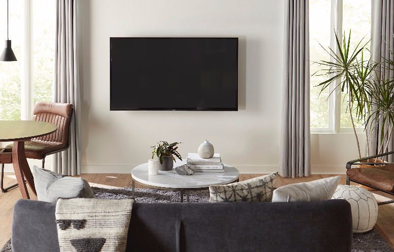 Modern tv deals mount